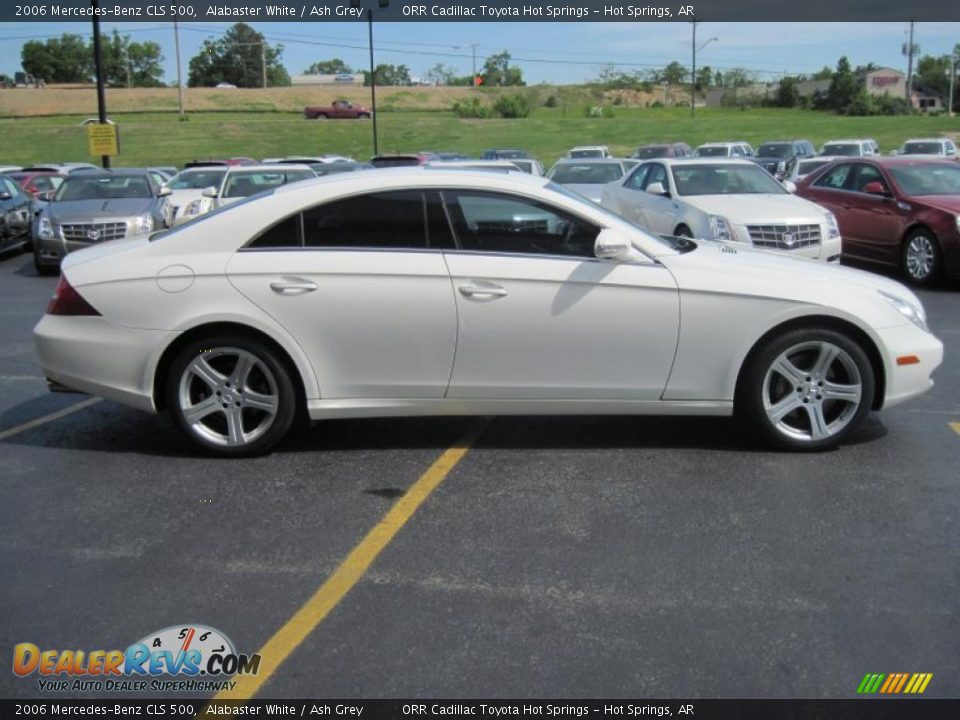 2006 Mercedes cls500 white #1