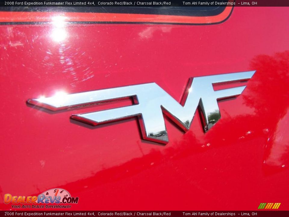 2008 Ford Expedition Funkmaster Flex Limited 4x4 Colorado Red/Black / Charcoal Black/Red Photo #4