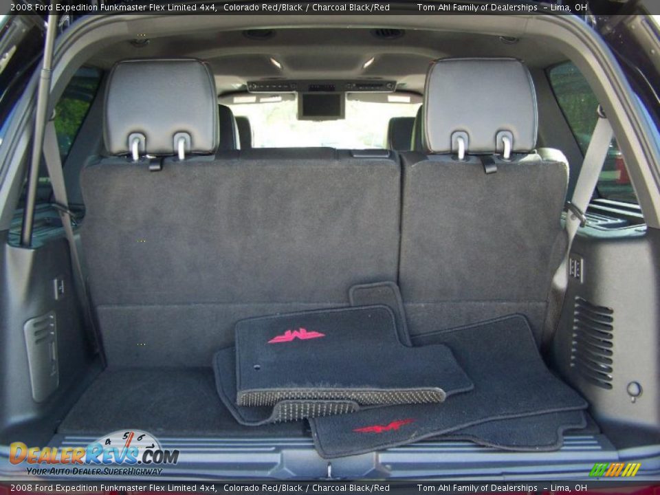 2008 Ford Expedition Funkmaster Flex Limited 4x4 Colorado Red/Black / Charcoal Black/Red Photo #18