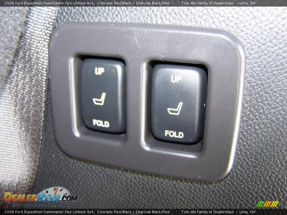 2008 Ford Expedition Funkmaster Flex Limited 4x4 Colorado Red/Black / Charcoal Black/Red Photo #19