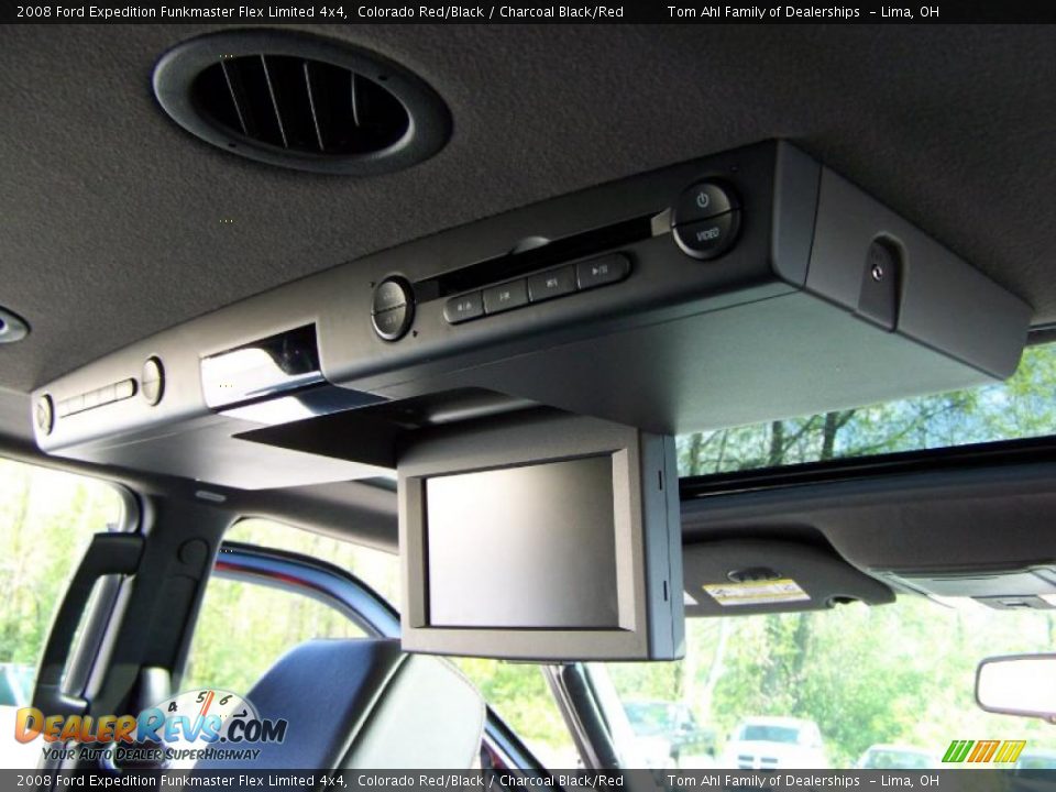 2008 Ford Expedition Funkmaster Flex Limited 4x4 Colorado Red/Black / Charcoal Black/Red Photo #24
