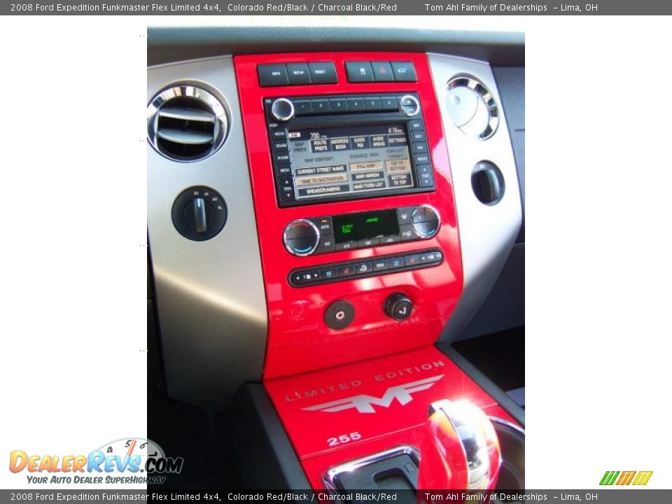 2008 Ford Expedition Funkmaster Flex Limited 4x4 Colorado Red/Black / Charcoal Black/Red Photo #31
