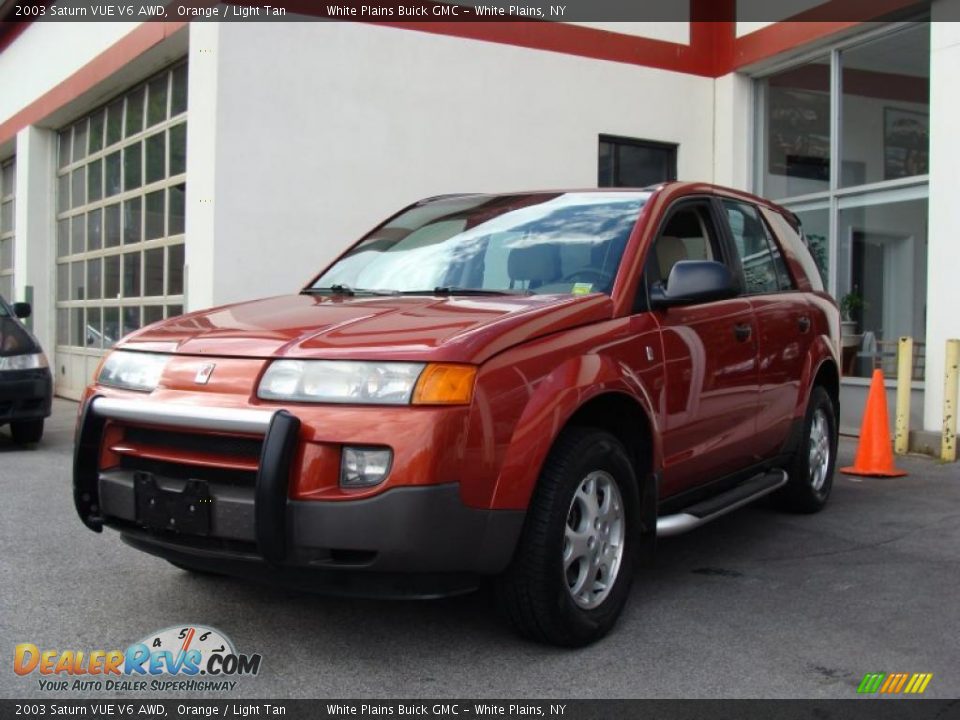 2003 Saturn VUE V6 AWD Orange / Light Tan Photo #1