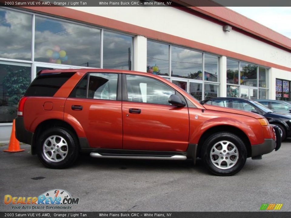 2003 Saturn VUE V6 AWD Orange / Light Tan Photo #4