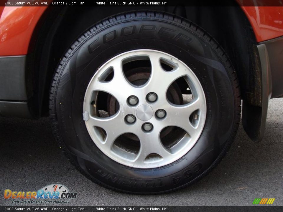 2003 Saturn VUE V6 AWD Orange / Light Tan Photo #9