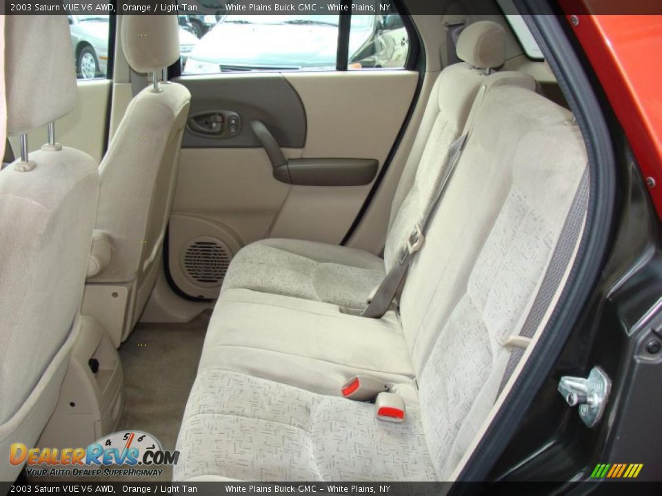 2003 Saturn VUE V6 AWD Orange / Light Tan Photo #16