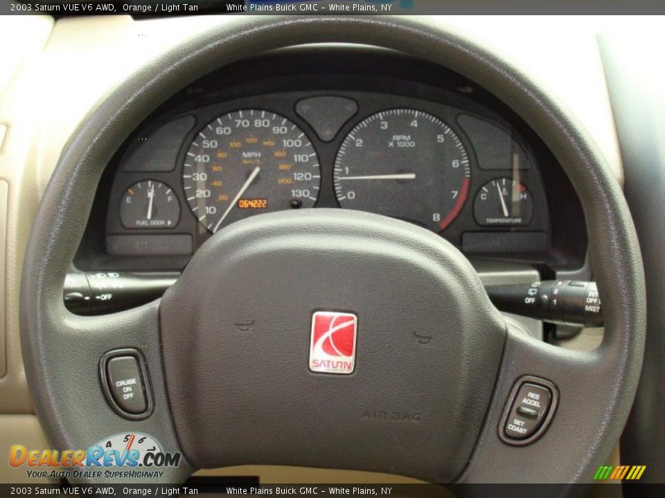 2003 Saturn VUE V6 AWD Orange / Light Tan Photo #20