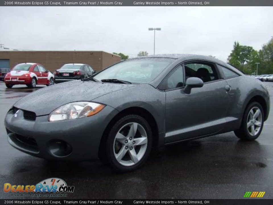 2006 Mitsubishi Eclipse GS Coupe Titanium Gray Pearl / Medium Gray Photo #1