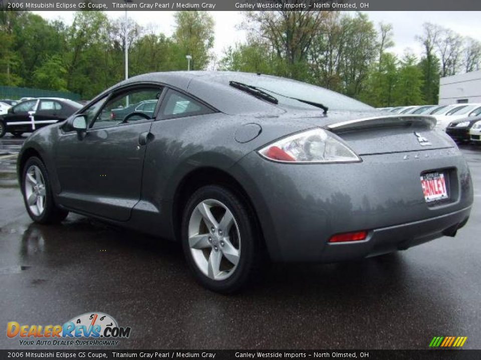 2006 Mitsubishi Eclipse GS Coupe Titanium Gray Pearl / Medium Gray Photo #3