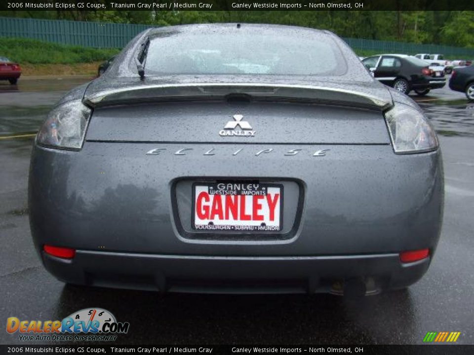 2006 Mitsubishi Eclipse GS Coupe Titanium Gray Pearl / Medium Gray Photo #4