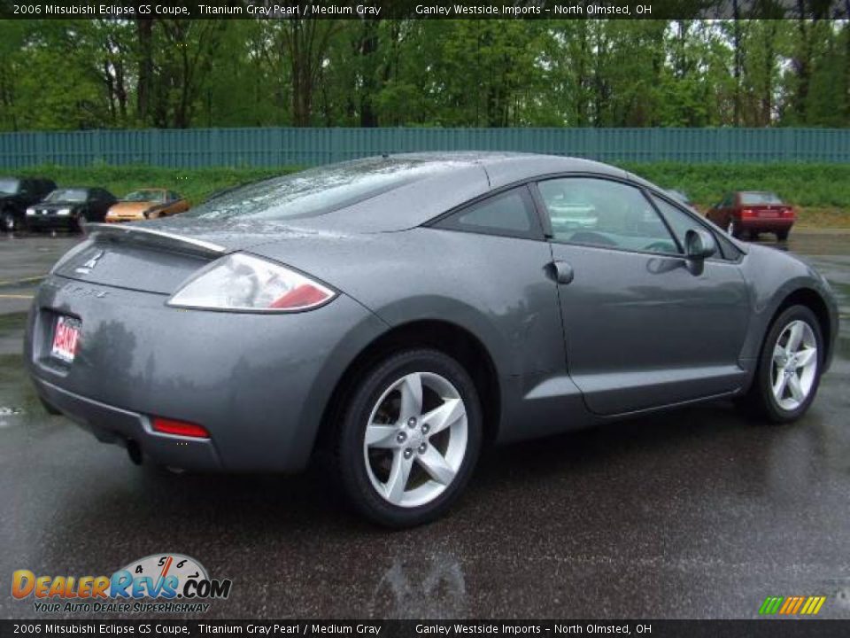 2006 Mitsubishi Eclipse GS Coupe Titanium Gray Pearl / Medium Gray Photo #5