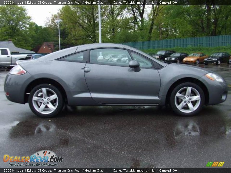 2006 Mitsubishi Eclipse GS Coupe Titanium Gray Pearl / Medium Gray Photo #6