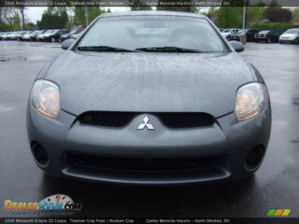 2006 Mitsubishi Eclipse GS Coupe Titanium Gray Pearl / Medium Gray Photo #8