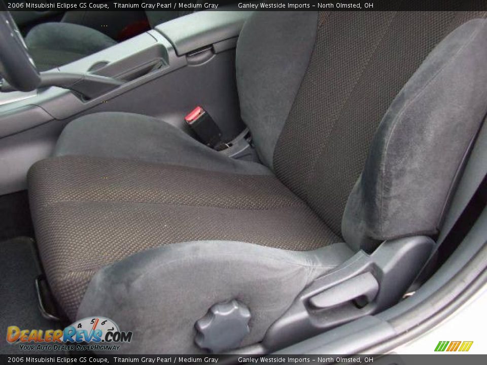 2006 Mitsubishi Eclipse GS Coupe Titanium Gray Pearl / Medium Gray Photo #9