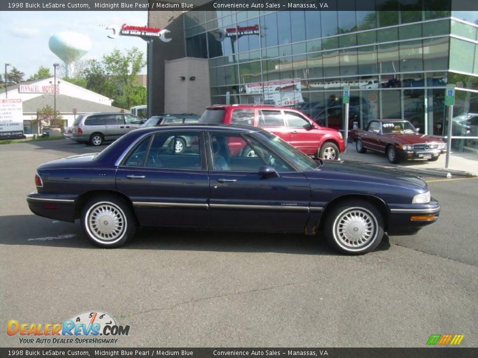 1998 Buick LeSabre Custom Midnight Blue Pearl / Medium Blue Photo #1