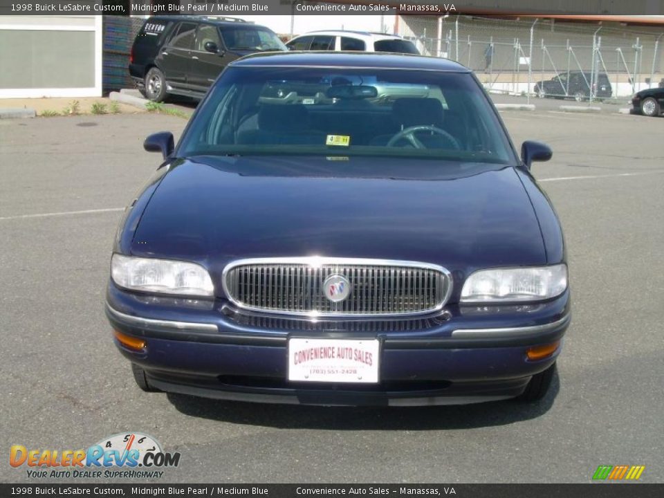 1998 Buick LeSabre Custom Midnight Blue Pearl / Medium Blue Photo #3