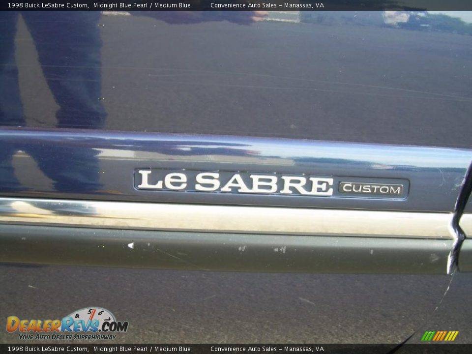 1998 Buick LeSabre Custom Midnight Blue Pearl / Medium Blue Photo #14