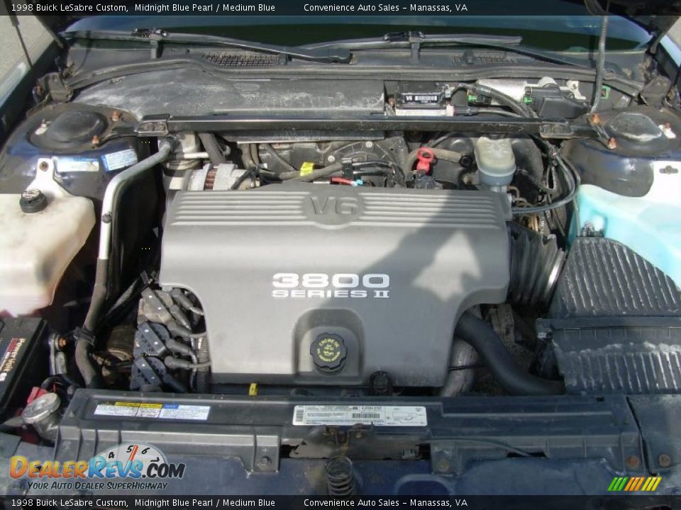1998 Buick LeSabre Custom Midnight Blue Pearl / Medium Blue Photo #15