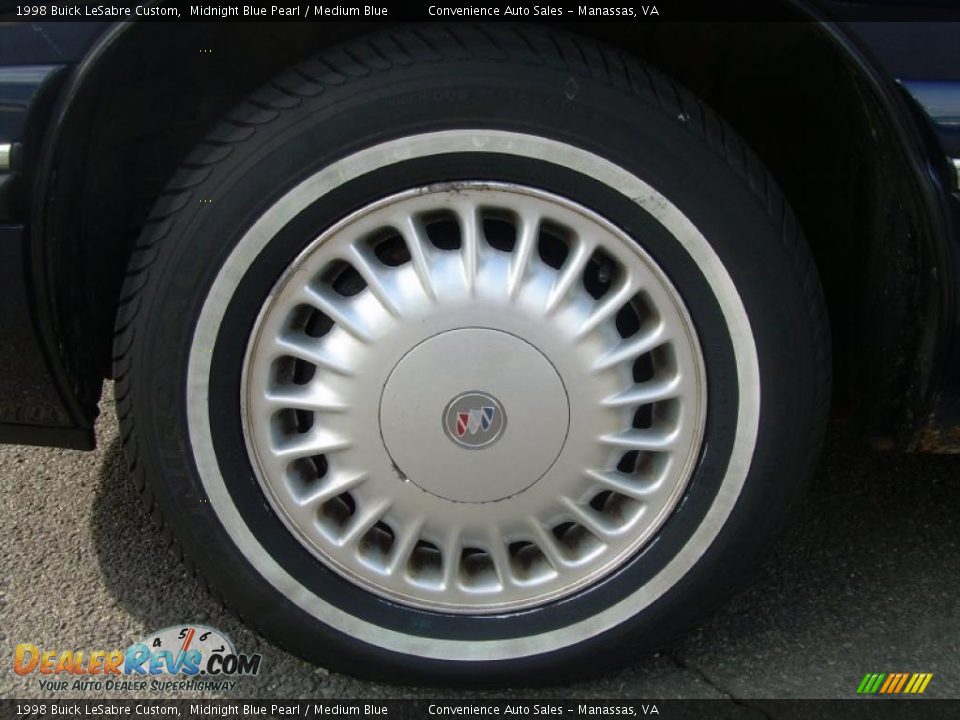1998 Buick LeSabre Custom Midnight Blue Pearl / Medium Blue Photo #16
