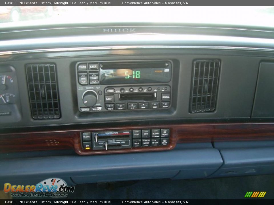 1998 Buick LeSabre Custom Midnight Blue Pearl / Medium Blue Photo #19