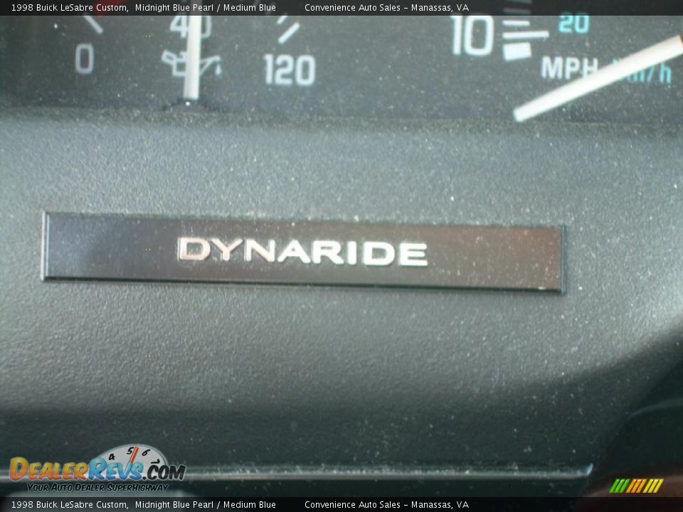 1998 Buick LeSabre Custom Midnight Blue Pearl / Medium Blue Photo #20