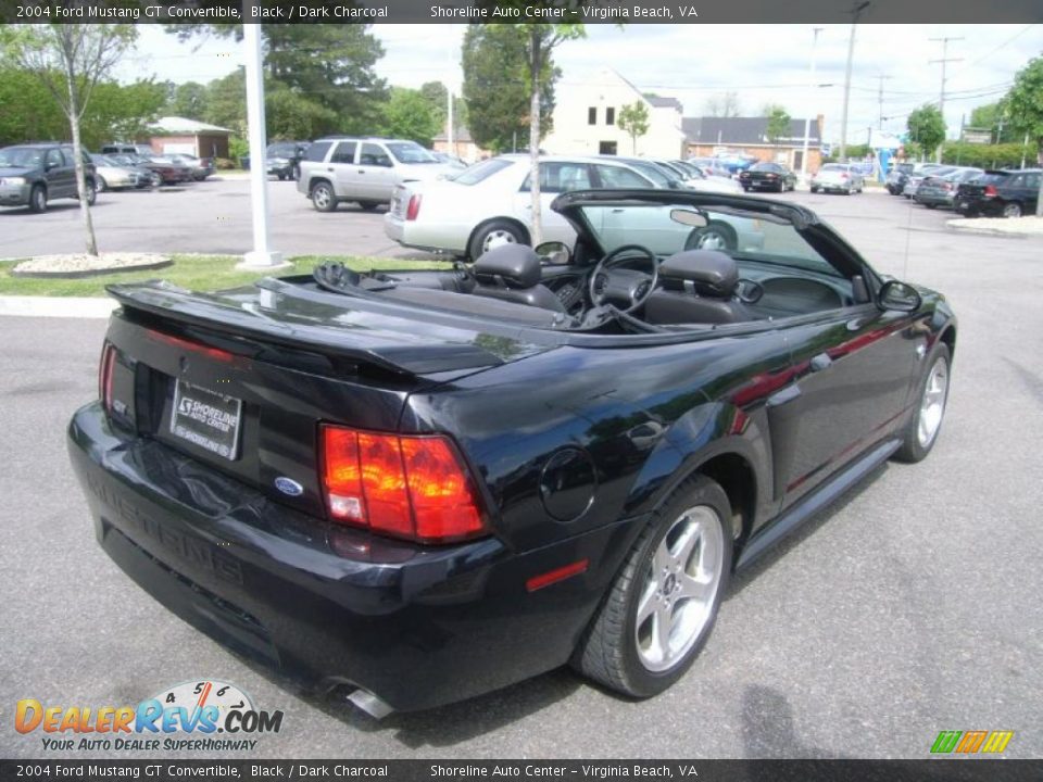 2004 Ford mustang black convertible #3