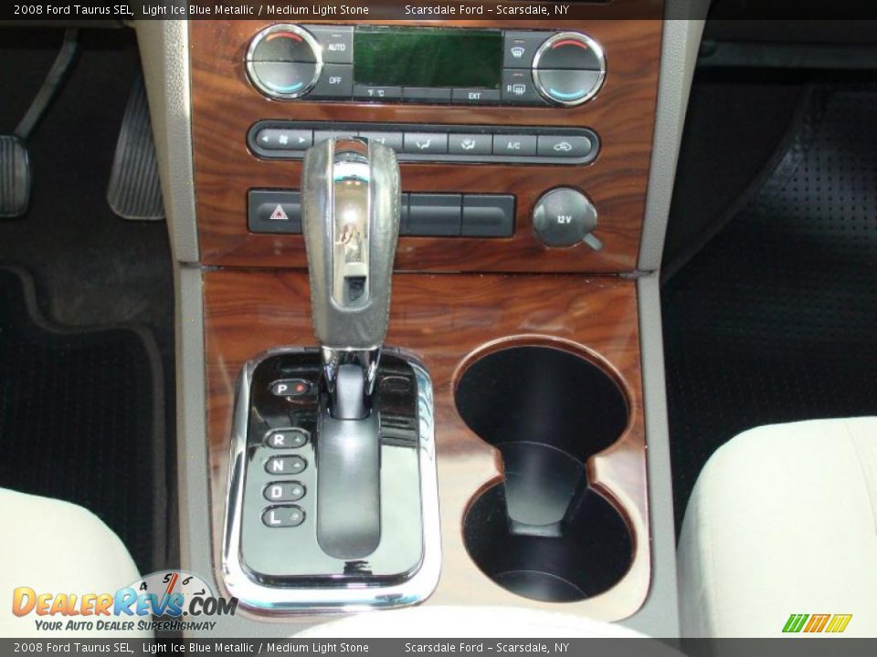 2008 Ford Taurus SEL Light Ice Blue Metallic / Medium Light Stone Photo #20