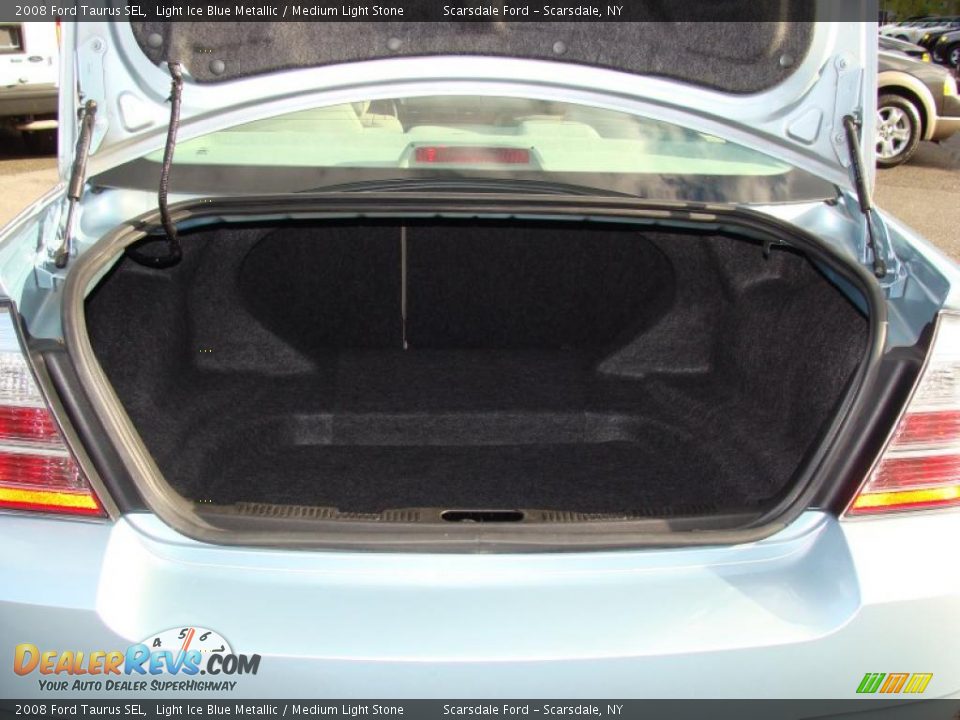 2008 Ford Taurus SEL Light Ice Blue Metallic / Medium Light Stone Photo #22
