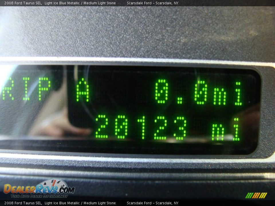2008 Ford Taurus SEL Light Ice Blue Metallic / Medium Light Stone Photo #24