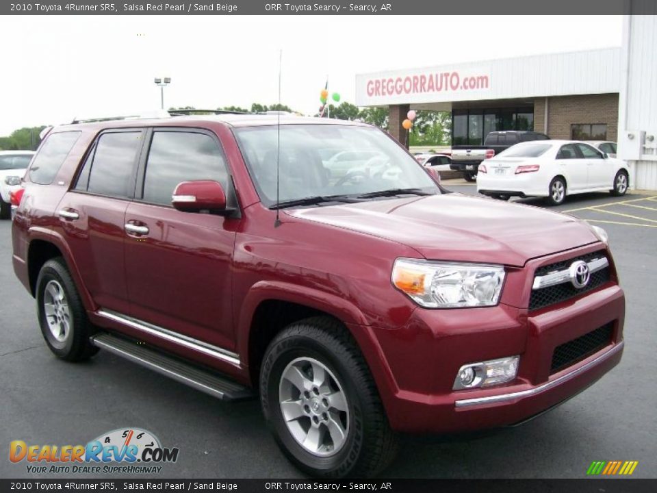 2010 Toyota 4Runner SR5 Salsa Red Pearl / Sand Beige Photo #1