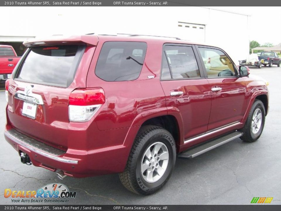 2010 Toyota 4Runner SR5 Salsa Red Pearl / Sand Beige Photo #4