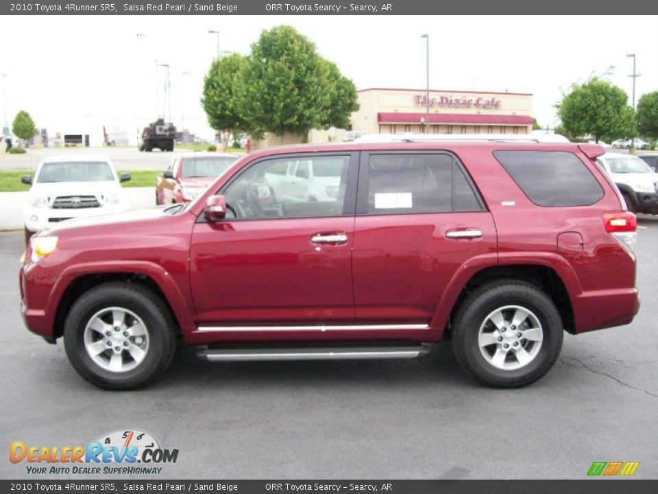 2010 Toyota 4Runner SR5 Salsa Red Pearl / Sand Beige Photo #5