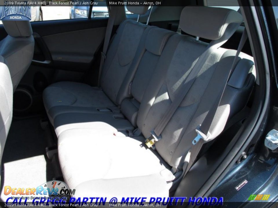 2009 Toyota RAV4 4WD Black Forest Pearl / Ash Gray Photo #12