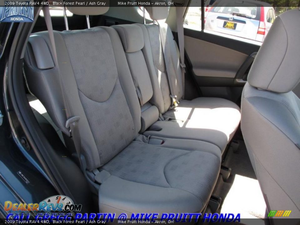 2009 Toyota RAV4 4WD Black Forest Pearl / Ash Gray Photo #13