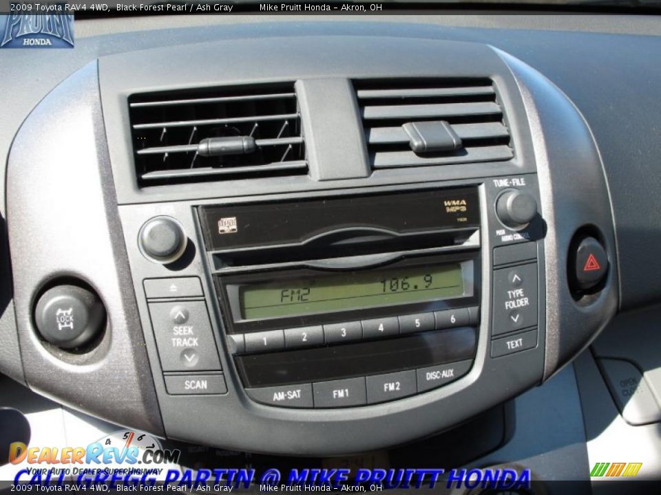 2009 Toyota RAV4 4WD Black Forest Pearl / Ash Gray Photo #20