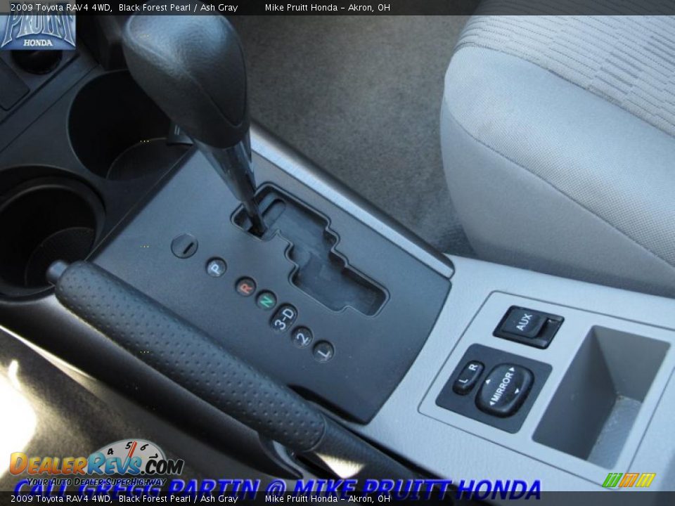 2009 Toyota RAV4 4WD Black Forest Pearl / Ash Gray Photo #22