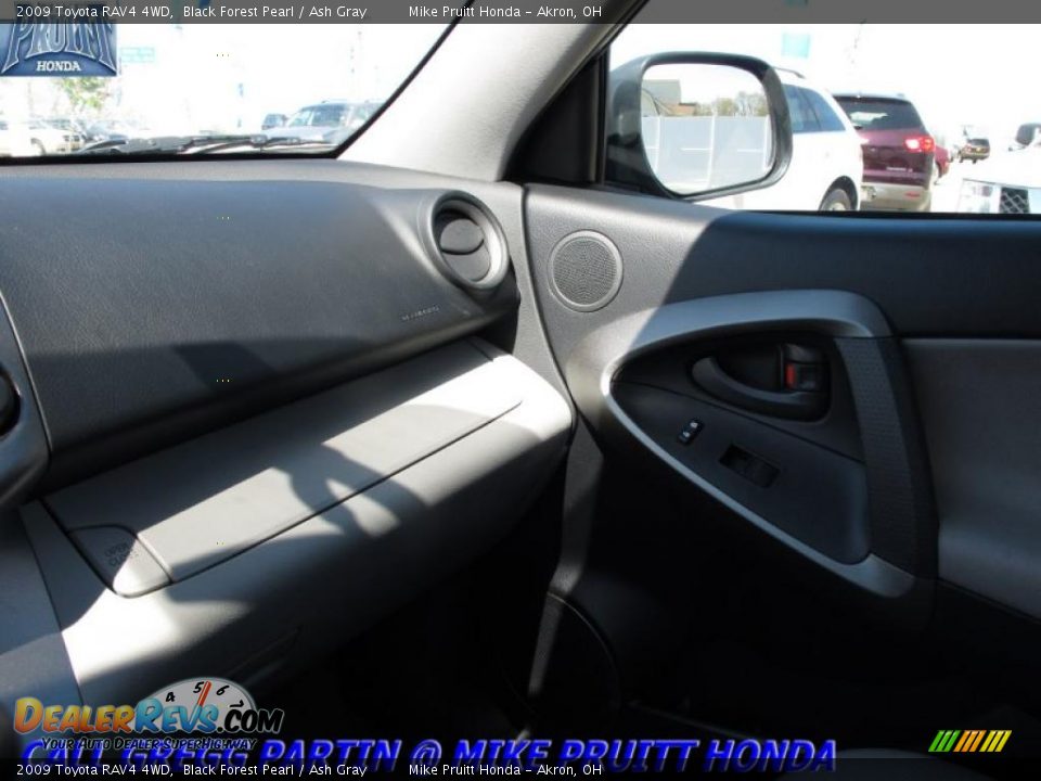 2009 Toyota RAV4 4WD Black Forest Pearl / Ash Gray Photo #23