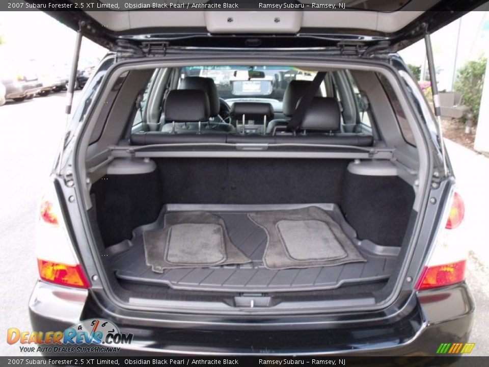 2007 Subaru Forester 2.5 XT Limited Obsidian Black Pearl / Anthracite Black Photo #6