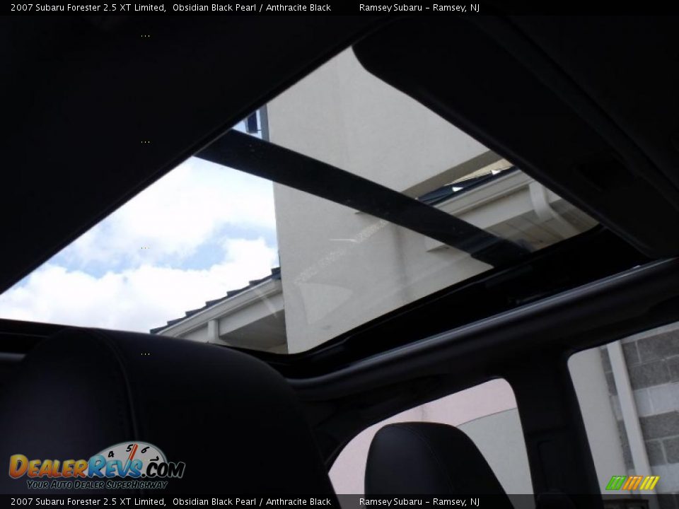 2007 Subaru Forester 2.5 XT Limited Obsidian Black Pearl / Anthracite Black Photo #17