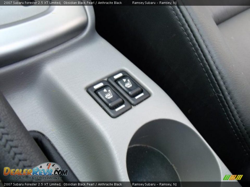 2007 Subaru Forester 2.5 XT Limited Obsidian Black Pearl / Anthracite Black Photo #18
