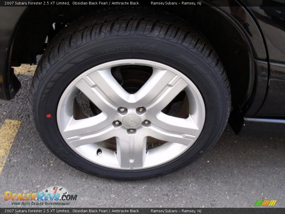 2007 Subaru Forester 2.5 XT Limited Obsidian Black Pearl / Anthracite Black Photo #21