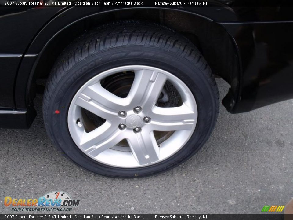 2007 Subaru Forester 2.5 XT Limited Obsidian Black Pearl / Anthracite Black Photo #22
