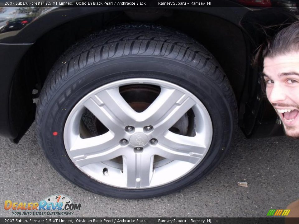 2007 Subaru Forester 2.5 XT Limited Obsidian Black Pearl / Anthracite Black Photo #23