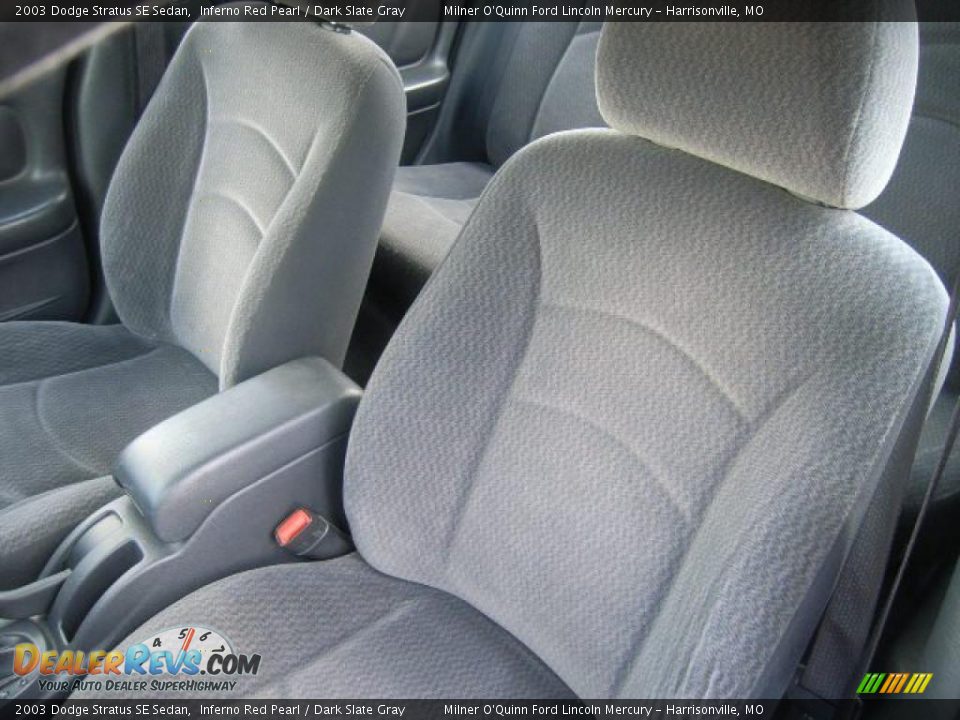 2003 Dodge Stratus SE Sedan Inferno Red Pearl / Dark Slate Gray Photo #21