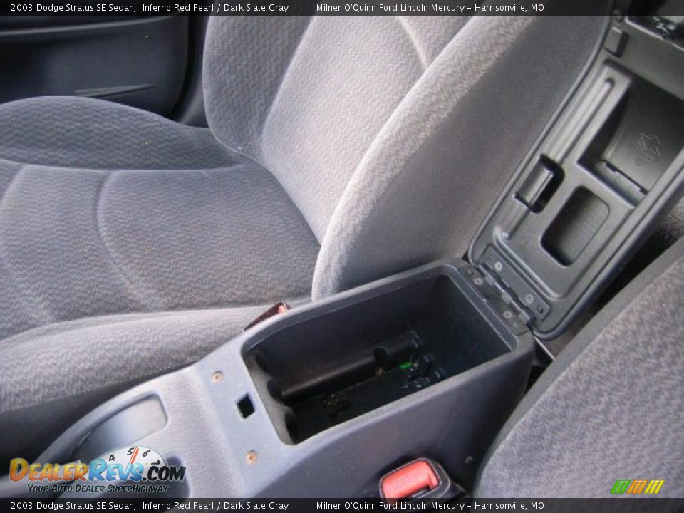 2003 Dodge Stratus SE Sedan Inferno Red Pearl / Dark Slate Gray Photo #22