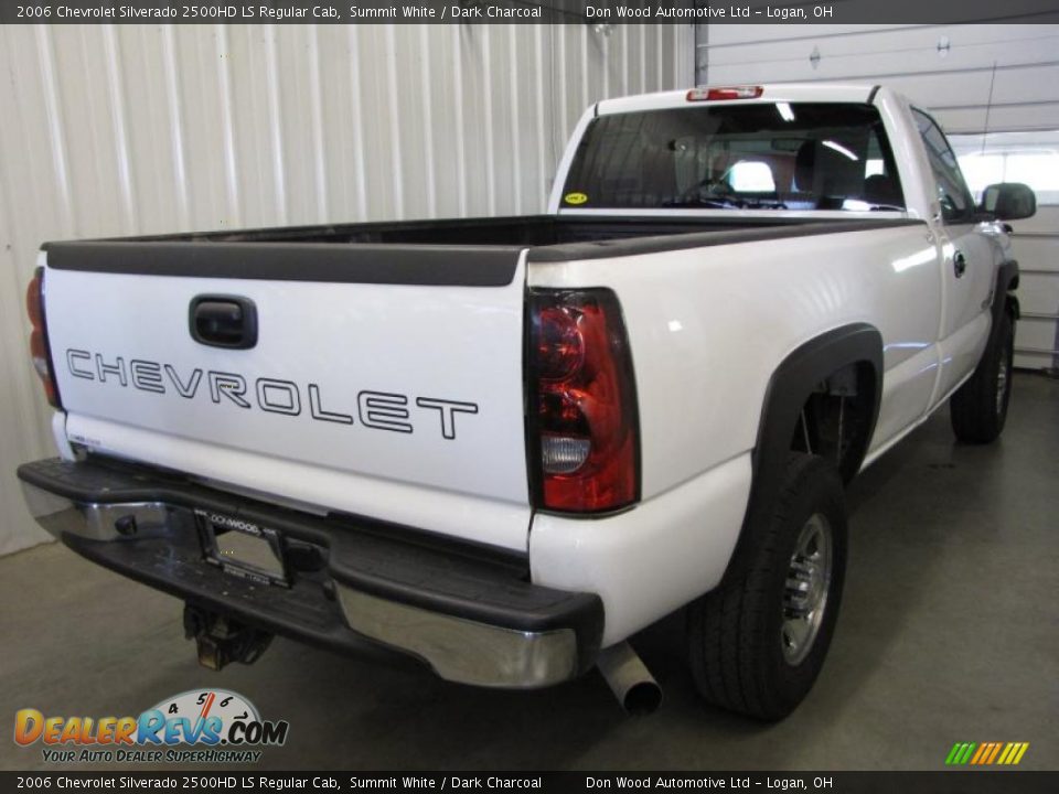 2006 Chevrolet Silverado 2500HD LS Regular Cab Summit White / Dark Charcoal Photo #3