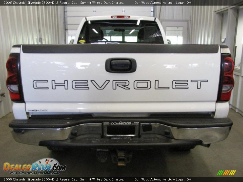 2006 Chevrolet Silverado 2500HD LS Regular Cab Summit White / Dark Charcoal Photo #5