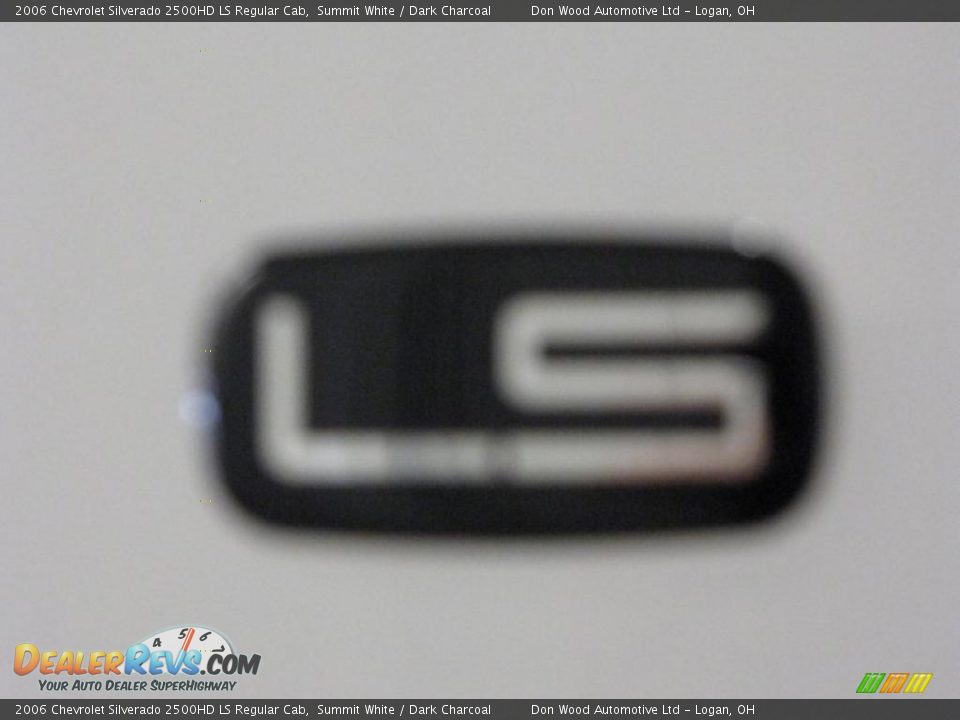 2006 Chevrolet Silverado 2500HD LS Regular Cab Summit White / Dark Charcoal Photo #7