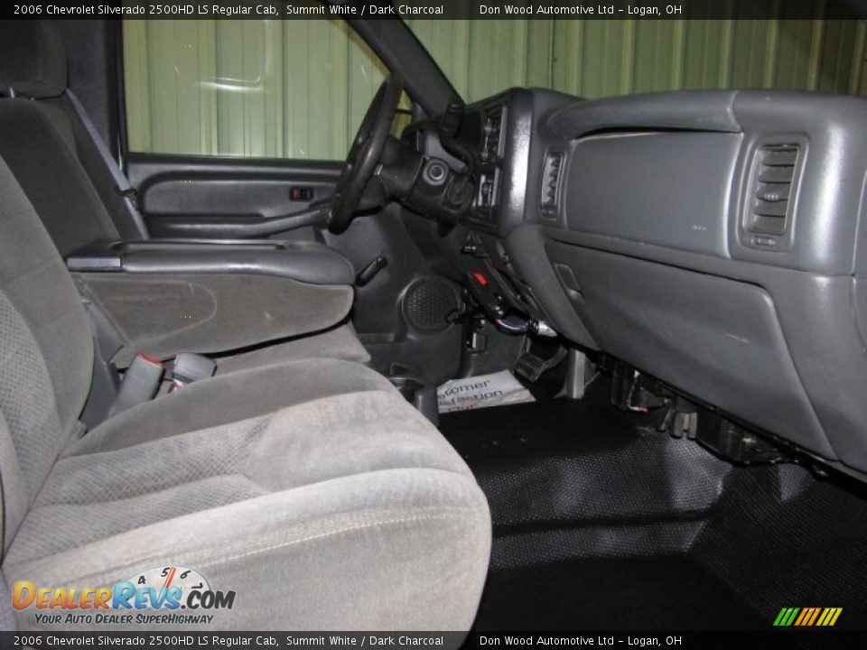 2006 Chevrolet Silverado 2500HD LS Regular Cab Summit White / Dark Charcoal Photo #10