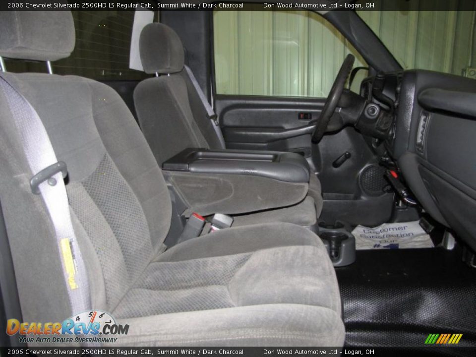 2006 Chevrolet Silverado 2500HD LS Regular Cab Summit White / Dark Charcoal Photo #11